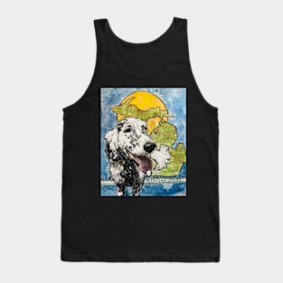 Michigan Puppy Post Tank Top